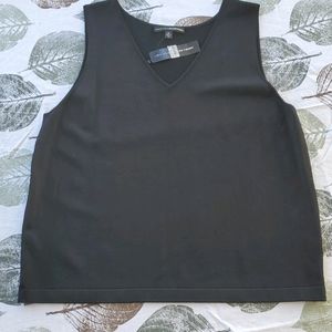 Linda Allard Ellen Tracy V Neck Top